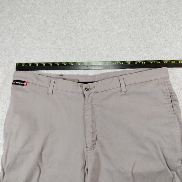 Red Wing FR Pants Mens 42x30 Gray Reflective Bands Tencel Aramid NFPA 2112 HR2 - Picture 7 of 11